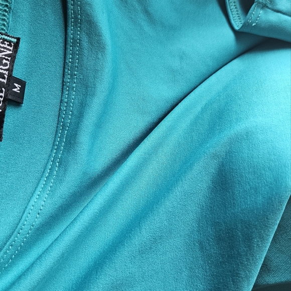 A'nue Ligne Teal Tank Top s/m - Picture 5 of 7